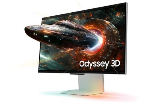 Obrázek SAMSUNG MT LED LCD 27" Odyssey 3D (G90XF) - 3840x2160, 350Hz, IPS, HDR10+ Gaming, Konverze 2D->3D non-DRM video, 2xkamer