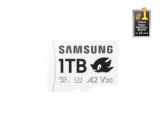 Obrázek Samsung micro SDXC karta 1TB PRO Plus 'Sonic the Hedgedog™' + SD adaptér