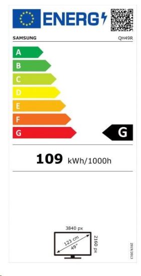 Obrázek SMART Signage LED QH50B 50" LH50QHBEBGCXEN