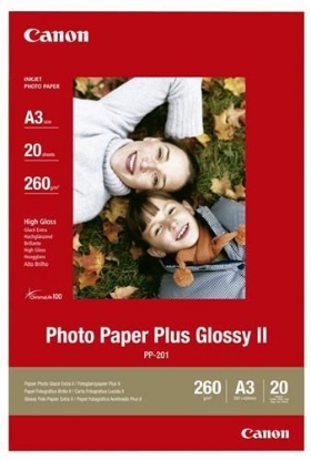 Obrázek Canon fotopapír lesklý PP-201 A3, 20ks,275g/m
