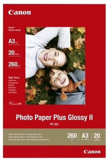 Obrázek Canon fotopapír lesklý PP-201 A3, 20ks,275g/m