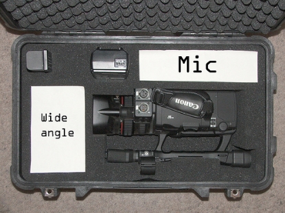 Obrázek Canon HC-4200 hliníkový kufr