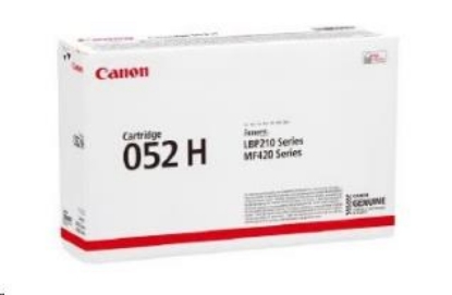 Obrázek Canon LASER TONER CRG 052H černý (9200 str.)