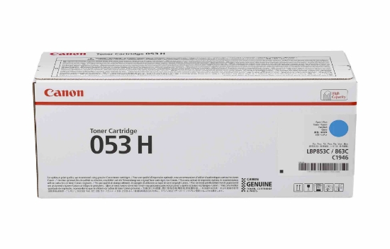 Obrázek Canon LASER TONER CRG 053H C azurová  pro i-SENSYS X C1946P (32 000 str.)