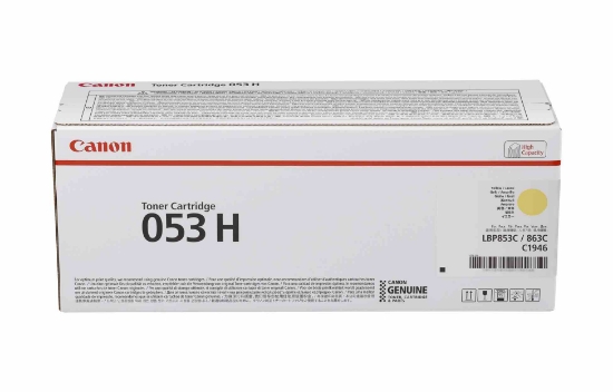 Obrázek Canon LASER TONER CRG 053H Y žlutá pro i-SENSYS X C1946P (32 000 str.)