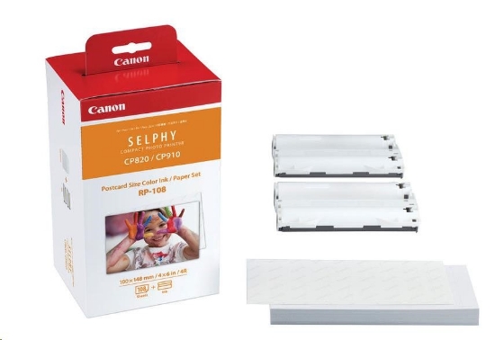 Obrázek Canon RP-1080V papír 100x158mm 1080ks do termosublimační tiskárny
