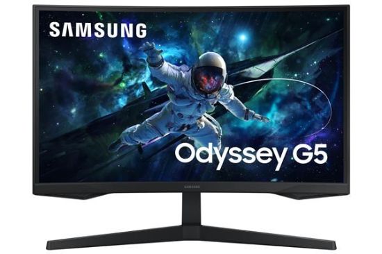 Obrázek BAZAR - SAMSUNG MT LED LCD Gaming Monitor 27" Odyssey LS27CG552EUXEN -prohnutý, VA,1ms, 2560x1440 - poškozený obal