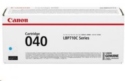 Obrázek Canon TONER  CRG-040HC azurová pro i-SENSYS LBP712Cx, LBP710Cx, imageCLASS LBP712Cdn (10000 str.)