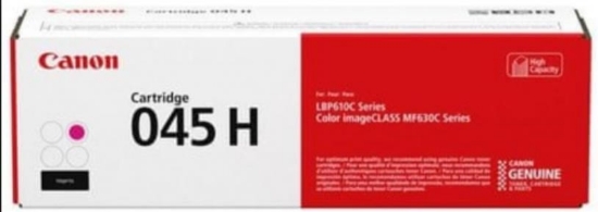 Obrázek Canon TONER  CRG-045HM purpurový pro i-SENSYS LBP611Cn, LBP613Cdw, MF631Cn, MF633Cdw, MF635Cx (2200 str.)