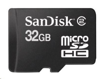 Obrázek SanDisk MicroSDHC karta 32GB (Class 4)
