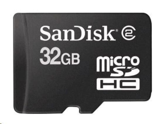 Obrázek SanDisk MicroSDHC karta 32GB (Class 4)