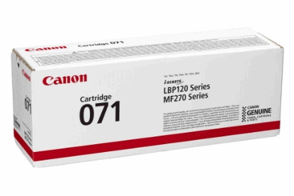 Obrázek Canon TONER CRG 071BK černý pro MF275dw, MF272dw, LBP122dw (1 200 str.)