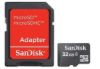 Obrázek SanDisk MicroSDHC karta 32 GB (Class 4) + adaptér