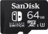 Obrázek SanDisk MIcroSDXC karta 64 GB for Nintendo Switch (R: 100/ W: 90 MB/ s, UHS- I, V30, U3, C10, A1) licensed Product