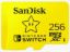 Obrázek SanDisk MicroSDXC karta 256GB for Nintendo Switch (R:100/W:90 MB/s, UHS-I, V30,U3, C10, A1) licensed Product,Super Mario