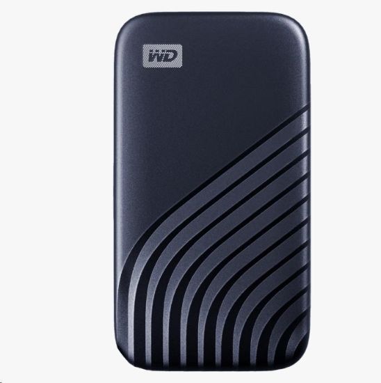Obrázek SanDisk WD My Passport SSD externí 2TB , USB-C 3.2 ,1050/1000MB/s R/W PC & Mac ,Midnight Blue