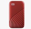 Obrázek SanDisk WD My Passport SSD externí 2 TB , USB- C 3.2 , 1050/ 1000MB/ s R/ W PC & Mac , Red