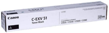 Obrázek Canon toner iR-C55xx, C57xx black (C-EXV51) (26000 str.)