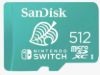 Obrázek SanDisk MicroSDXC karta 512 GB for Nintendo Switch (R: 100/ W: 90 MB/ s, UHS- I, V30, U3, C10, A1) licensed Product…