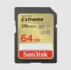 Obrázek SanDisk SDXC karta 64 GB Extreme (170 MB/ s Class 10, UHS- I U3 V30)
