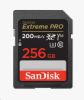 Obrázek SanDisk SDXC karta 256 GB Extreme PRO (200 MB/ s Class 10, UHS- I U3 V30)