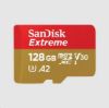 Obrázek SanDisk micro SDXC karta 128 GB Extreme (190 MB/ s Class 10, UHS- I U3 V30) + adaptér
