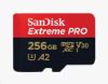 Obrázek SanDisk micro SDXC karta 256 GB Extreme PRO (200 MB/ s Class 10, UHS- I U3 V30) + adaptér