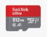 Obrázek SanDisk MicroSDXC karta 512 GB Ultra (150 MB/ s, A1 Class 10 UHS- I) + adaptér