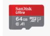 Obrázek SanDisk MicroSDXC karta 64 GB Ultra (140 MB/ s, A1 Class 10 UHS- I) + adaptér