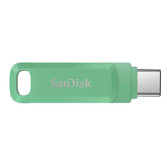 Obrázek SanDisk Flash Disk 256GB Ultra Dual Drive Go, USB-C 3.2, Zelená