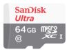 Obrázek SanDisk MicroSDXC karta 64 GB Ultra (R: 100/ W: 100 MB/ s, UHS- I, C10) + adaptér