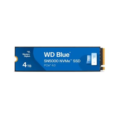 Obrázek WD BLUE SSD NVMe 4TB PCIe SN5000, Gen4, (R:5500, W:5000MB/s)