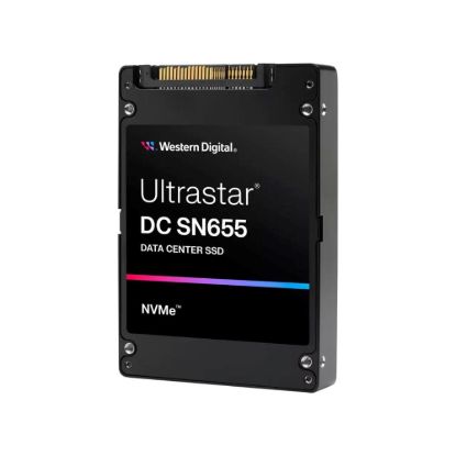 Obrázek WD Enterprise SSD 61.44TB Ultrastar DC SN655, PCIe Gen4, (R: 4300, W: 3150MB/ s), RI- 1DW/ D BICS5 ISE