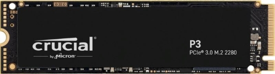 Obrázek CRUCIAL SSD 1TB P3, M.2 2280, PCIe Gen3x4, R:3500/W:3000MB/s