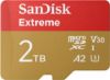 Obrázek SanDisk micro SDXC karta 2 TB Extreme (240 MB/ s A2 UHS- I U3 V30) + adaptér