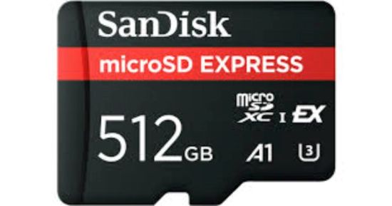 Obrázek SanDisk micro SDXC karta 512GB Express (880/650 MB/s,  A1,  UHS-I,  U3)