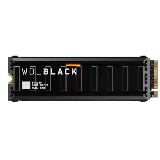 Obrázek WD BLACK SSD NVMe 2TB PCIe SN8100, Gen5, (R:14900, W:14000MB/s), Heatsink