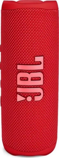 Obrázek JBL Flip 6 Red přenosný vodotěsný Bluetooth reproduktor, IP67, 12 hodin přehrávání, ochrana USB nabíjení, červená