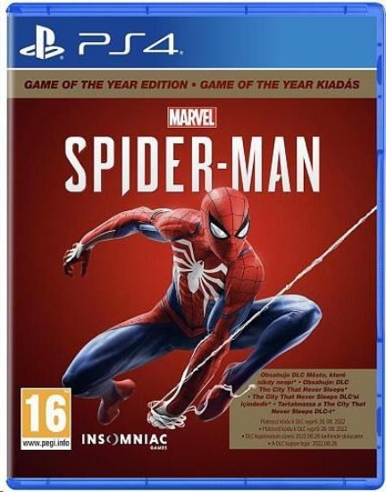 Obrázek PS4 hra Marvel's Spider-Man GOTY