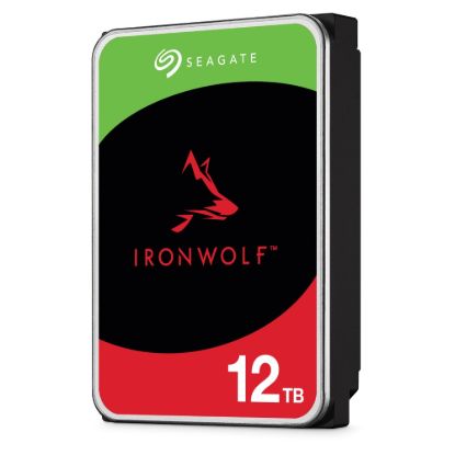 Obrázek SEAGATE HDD 12TB IRONWOLF (NAS), 3.5", SATAIII, 7200 RPM, Cache 256MB