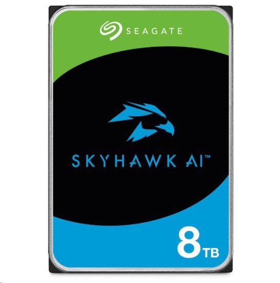 Obrázek SEAGATE HDD 8TB SKYHAWK AI, 3.5", SATAIII, 7200 RPM, Cache 256MB