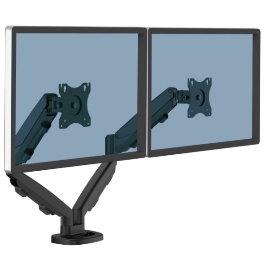 Obrázek Držák monitoru Fellowes EPPA 2 ramena vedle sebe černý