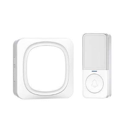 Obrázek Solight bezdrátový zvonek a noční světélko, do zásuvky, 150m, bílý, learning code