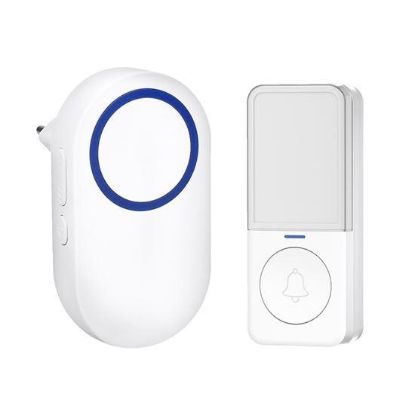 Obrázek Solight bezdrátový zvonek, do zásuvky, 200m, bílý, learning code