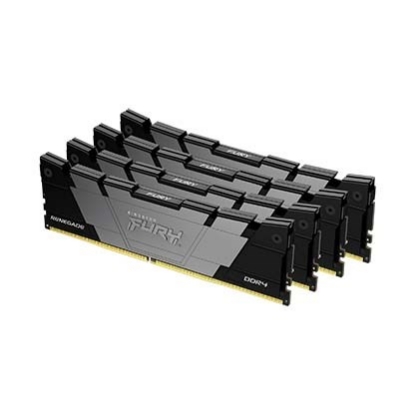 Obrázek KINGSTON DIMM DDR4 128GB(Kit of 4) 3600MT/s CL18 FURY Renegade Black