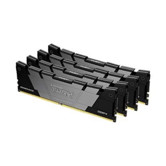 Obrázek KINGSTON DIMM DDR4 128GB(Kit of 4) 3600MT/s CL18 FURY Renegade Black