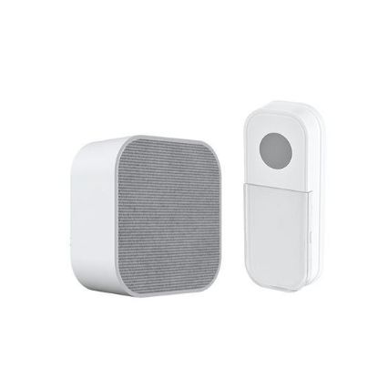 Obrázek Solight bezdrátový zvonek, bateriový, 180m, bílý, learning code