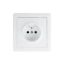 Obrázek Solight zásuvka Slim, bílá