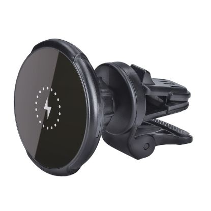Obrázek Solight magnetický držák MagSafe do auta s bezdrátovým nabíjením Qi 15W