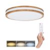 Obrázek Solight LED osvětlení s dálkovým ovladačem Woody, 48 W, 3360lm, 38cm, změna chromatičnosti, stmívatelné
